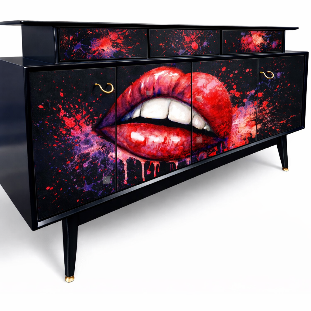 Unique Maximalist G-Plan E-Gomme Librenza Sideboard Professionally Sprayed