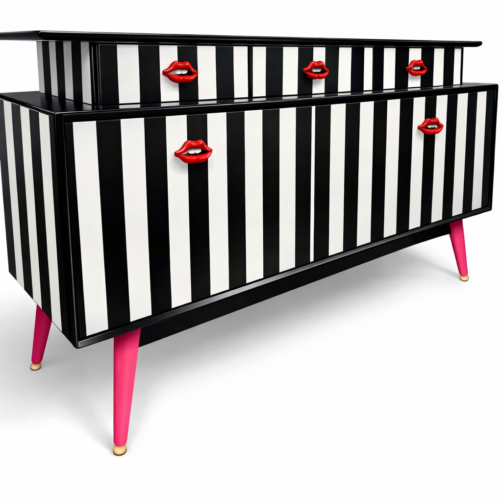 Unique Maximalist G-Plan E-Gomme Librenza Sideboard Professionally Sprayed