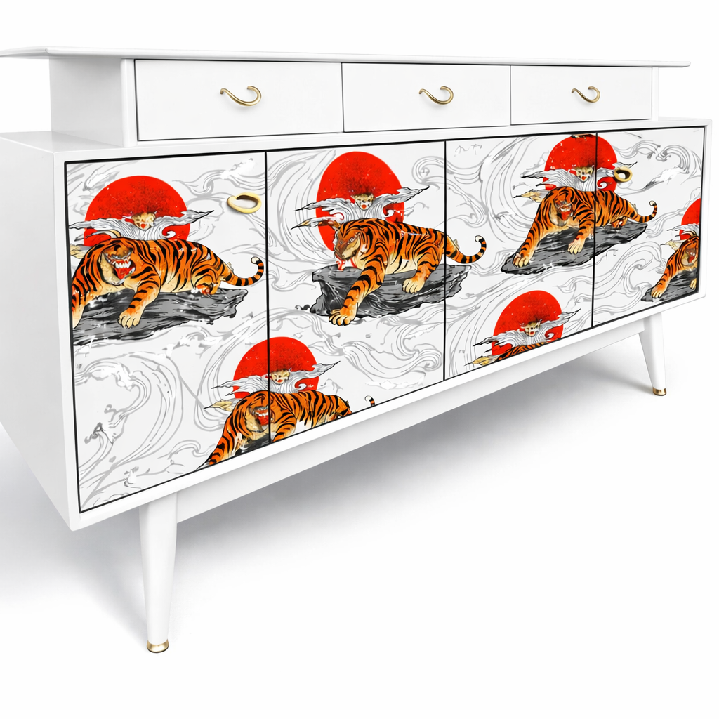 Unique Maximalist G-Plan E-Gomme Librenza Sideboard Professionally Sprayed