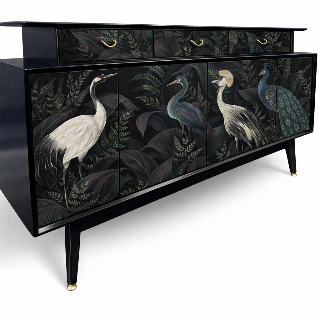 Unique Maximalist G-Plan E-Gomme Librenza Sideboard Professionally Sprayed