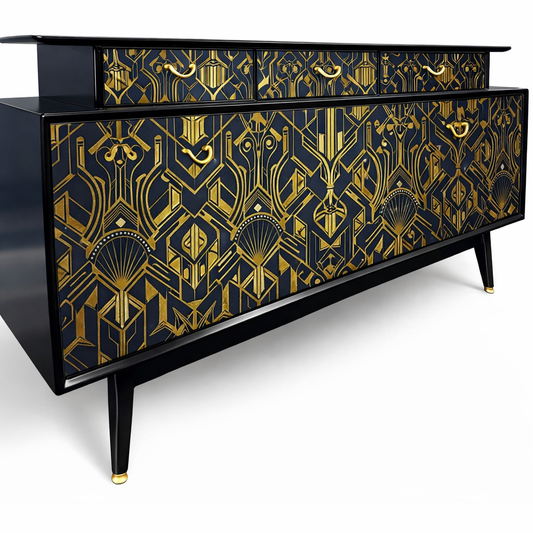 Unique Maximalist G-Plan E-Gomme Librenza Sideboard Professionally Sprayed