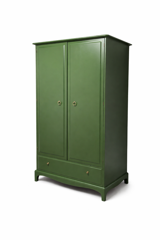Stag wardrobe in green