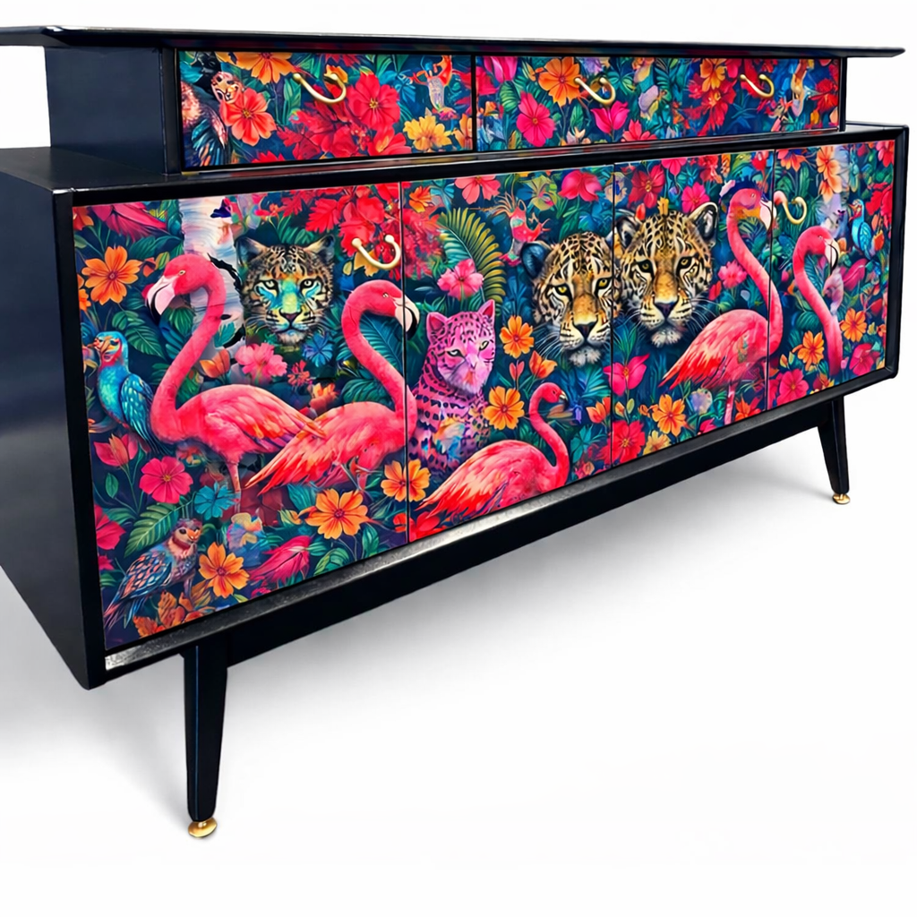 Unique Maximalist G-Plan E-Gomme Librenza Sideboard Professionally Sprayed
